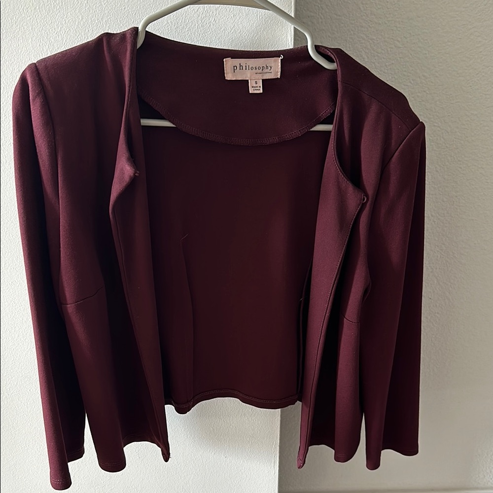 Philosophy Blazer Size Small